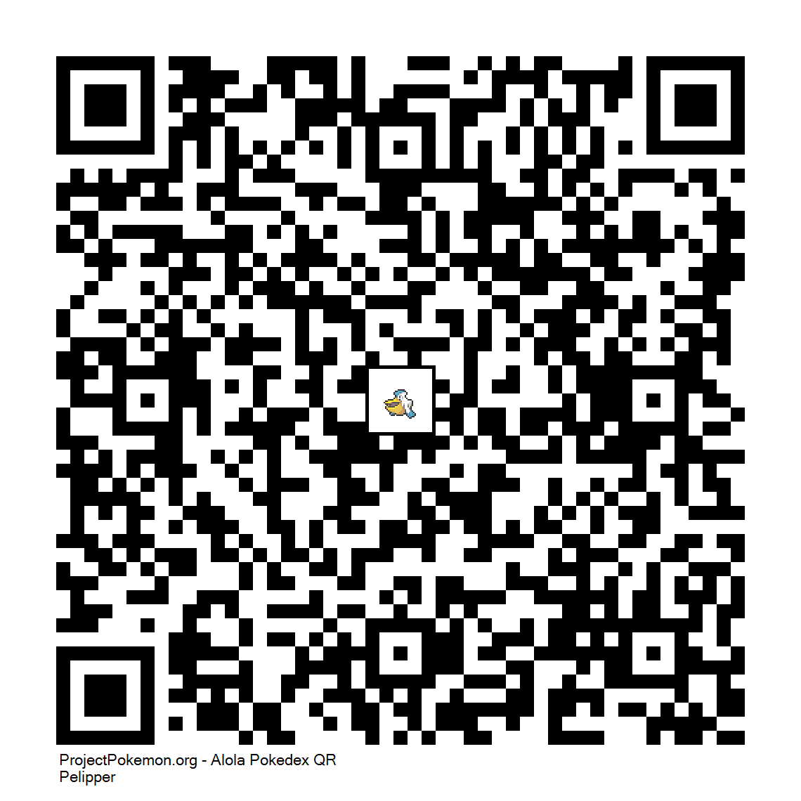 Cdigo QR de Pelipper